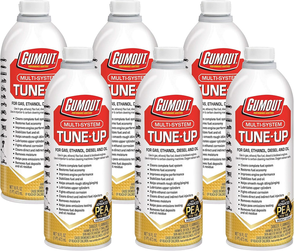 Gumout Multi-System Tune-Up, 16 oz. (Pack of 6)