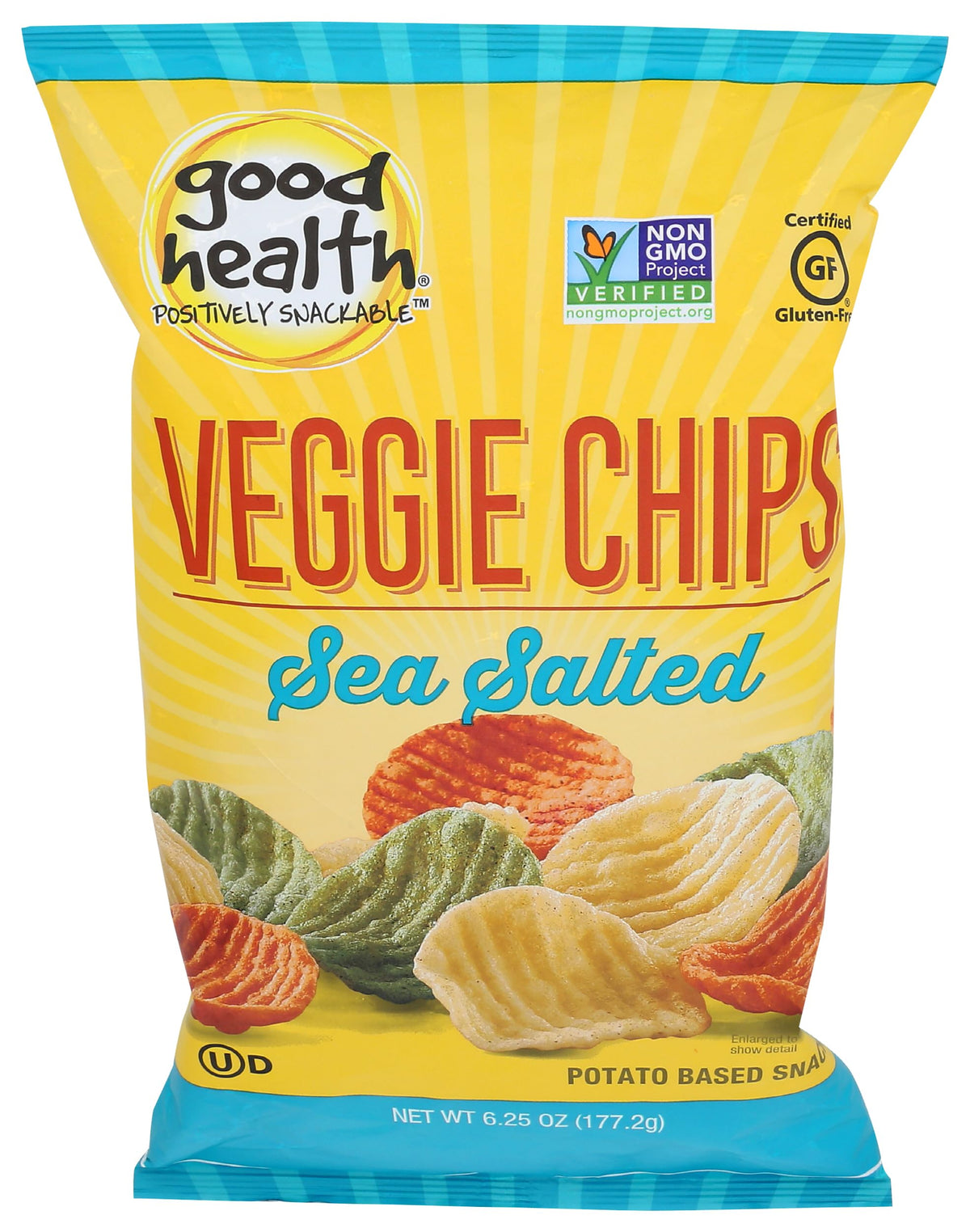 Good Health Veggie Chips Sea Salt 6.52 Oz
