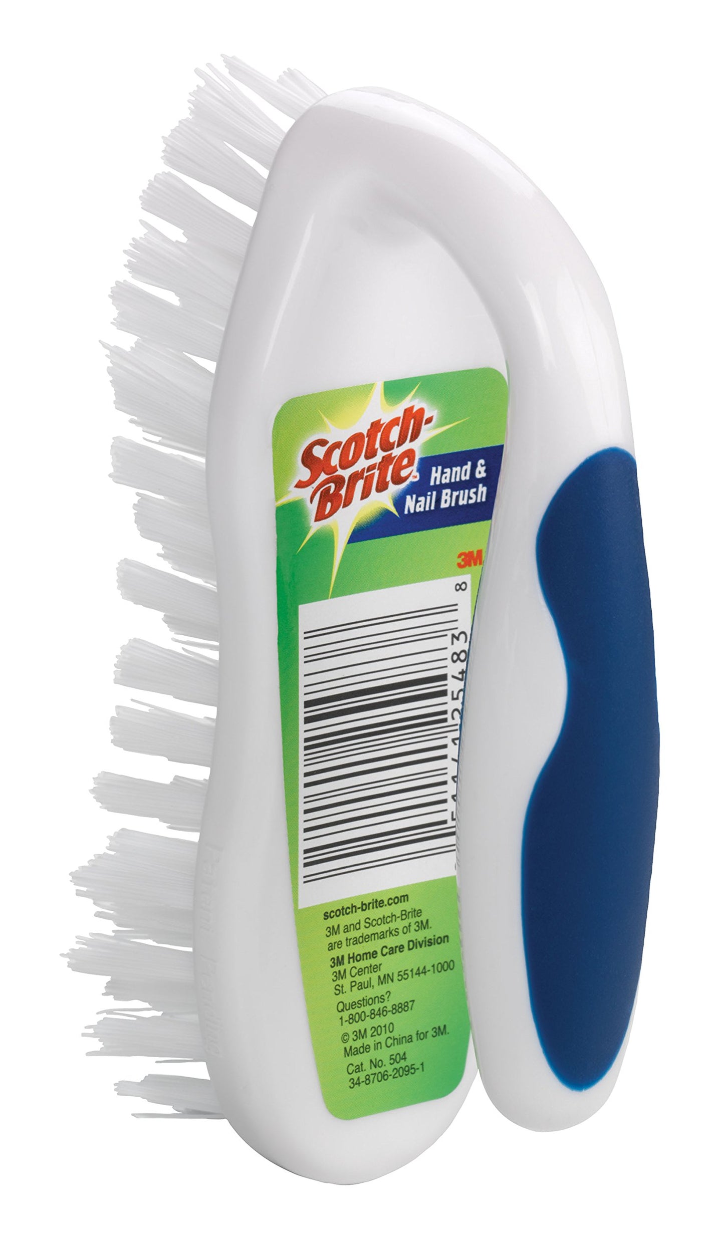 Scotch-Brite Hand and Nail Brush, 1.6 Ounce
