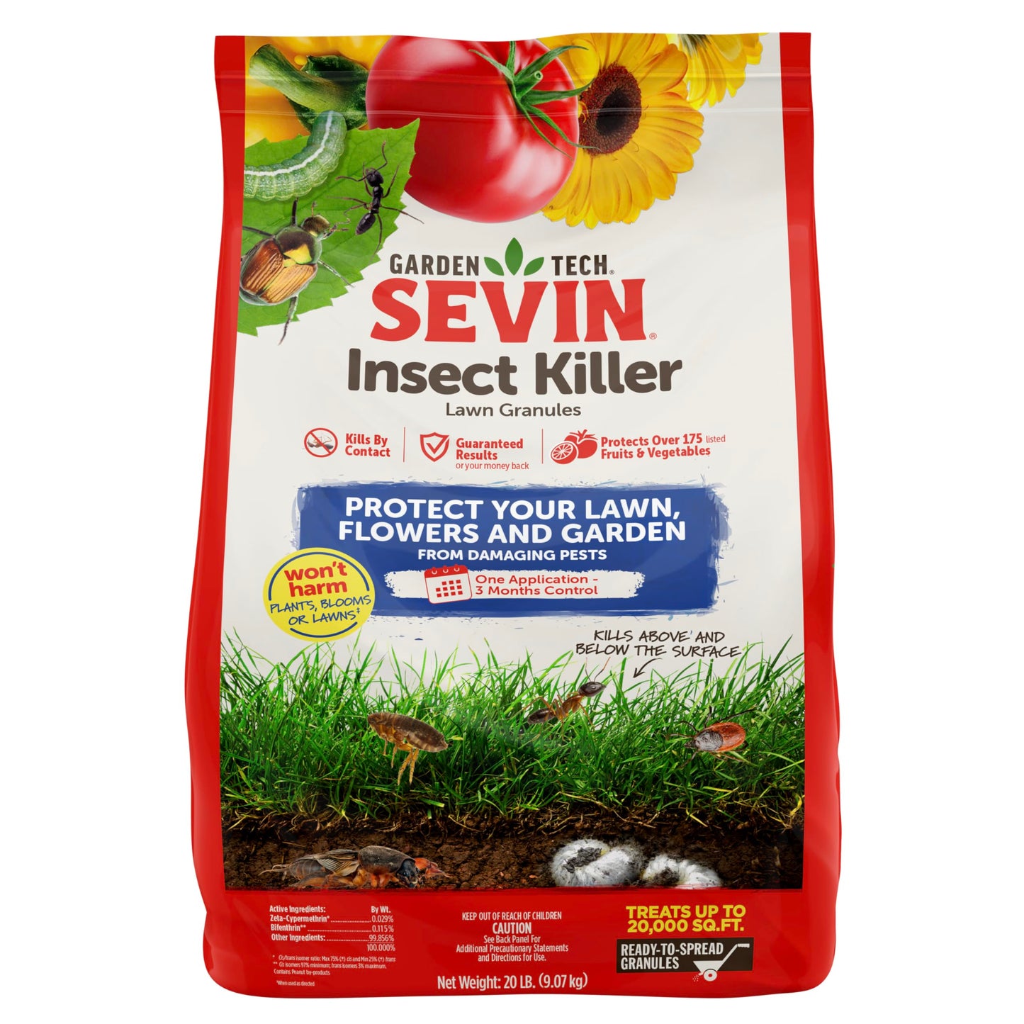 GULF GARDENTECH SEVIN LAWN INS