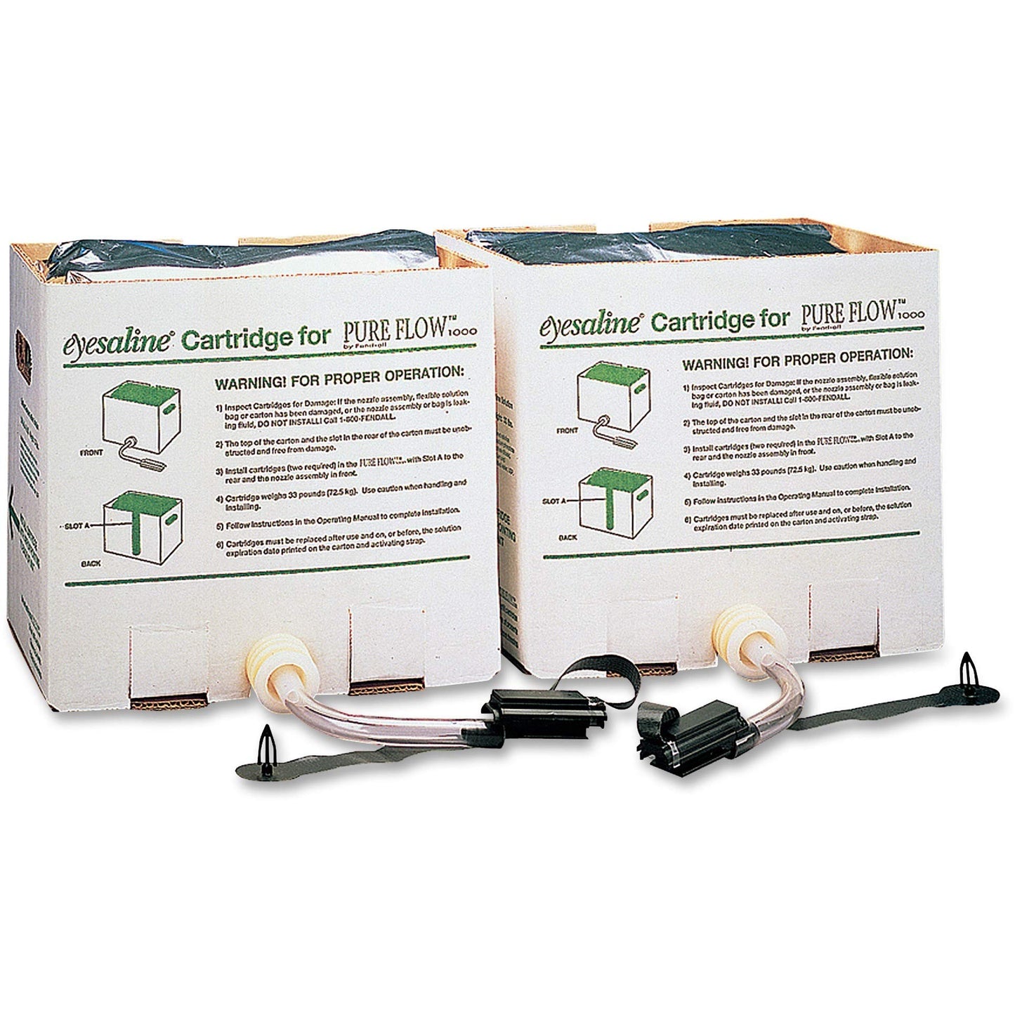 Honeywell 320010500000 Fendall Saline Cartridge Refill Set for Pure Flow 1000, 3.5Gal