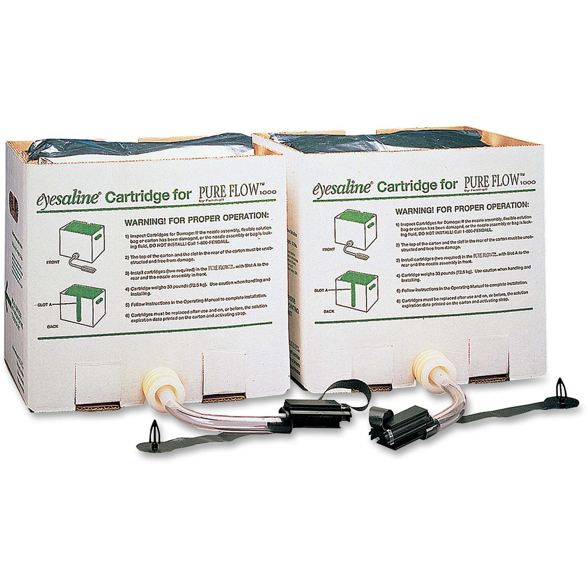 Honeywell 320010500000 Fendall Saline Cartridge Refill Set for Pure Flow 1000, 3.5Gal