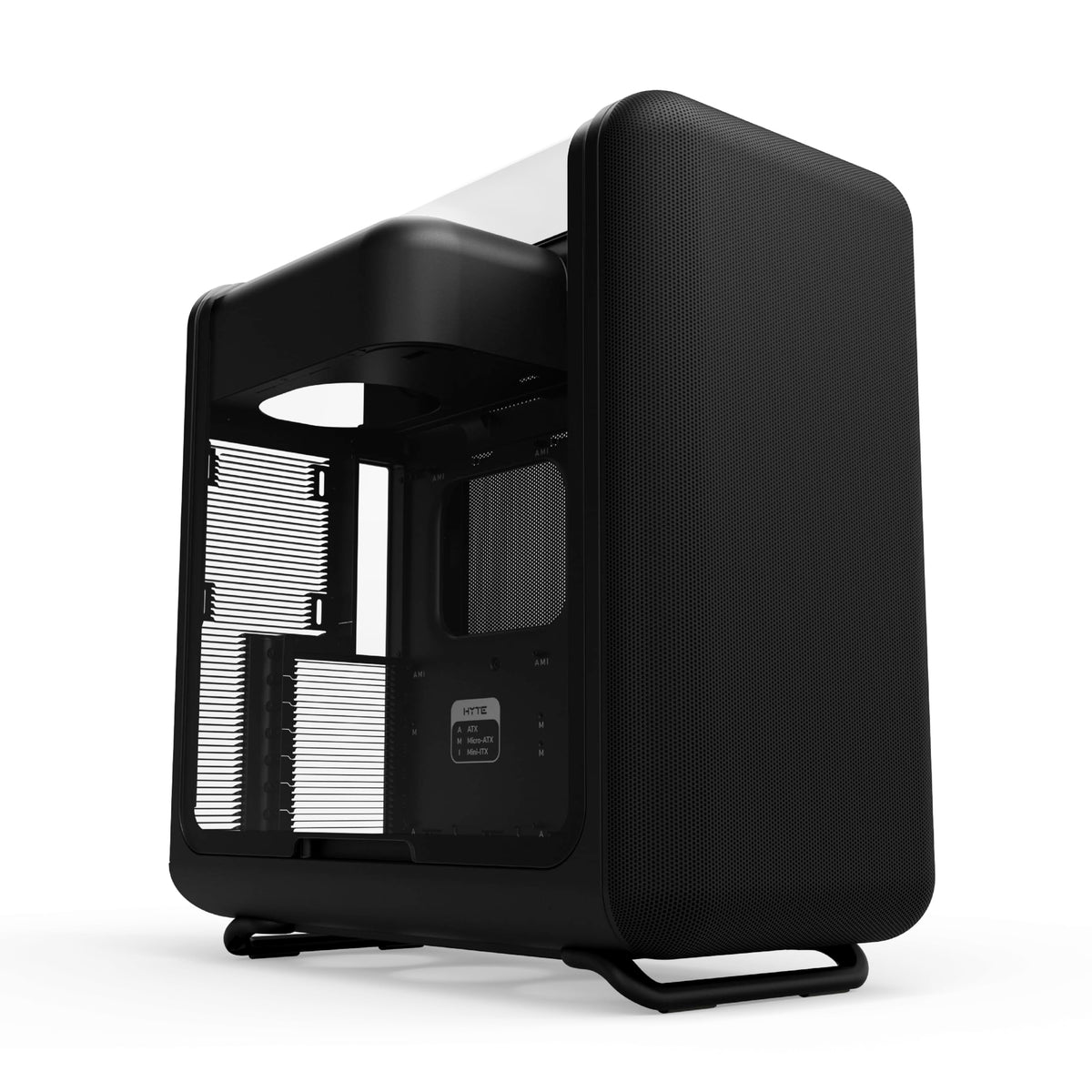 HYTE X50 ATX Mid-Tower Gaming PC Case Pitch Black