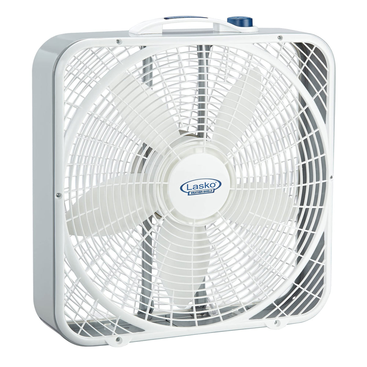 Lasko 20 in. 3-Speed Weather Shield Performance Box Fan