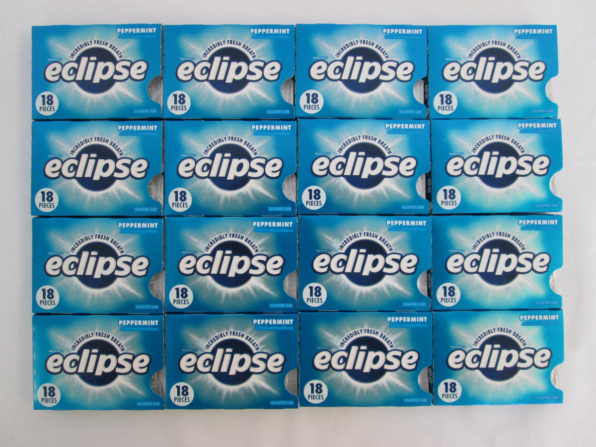 Eclipse Peppermint Sugar-Free Gum 16 Pack