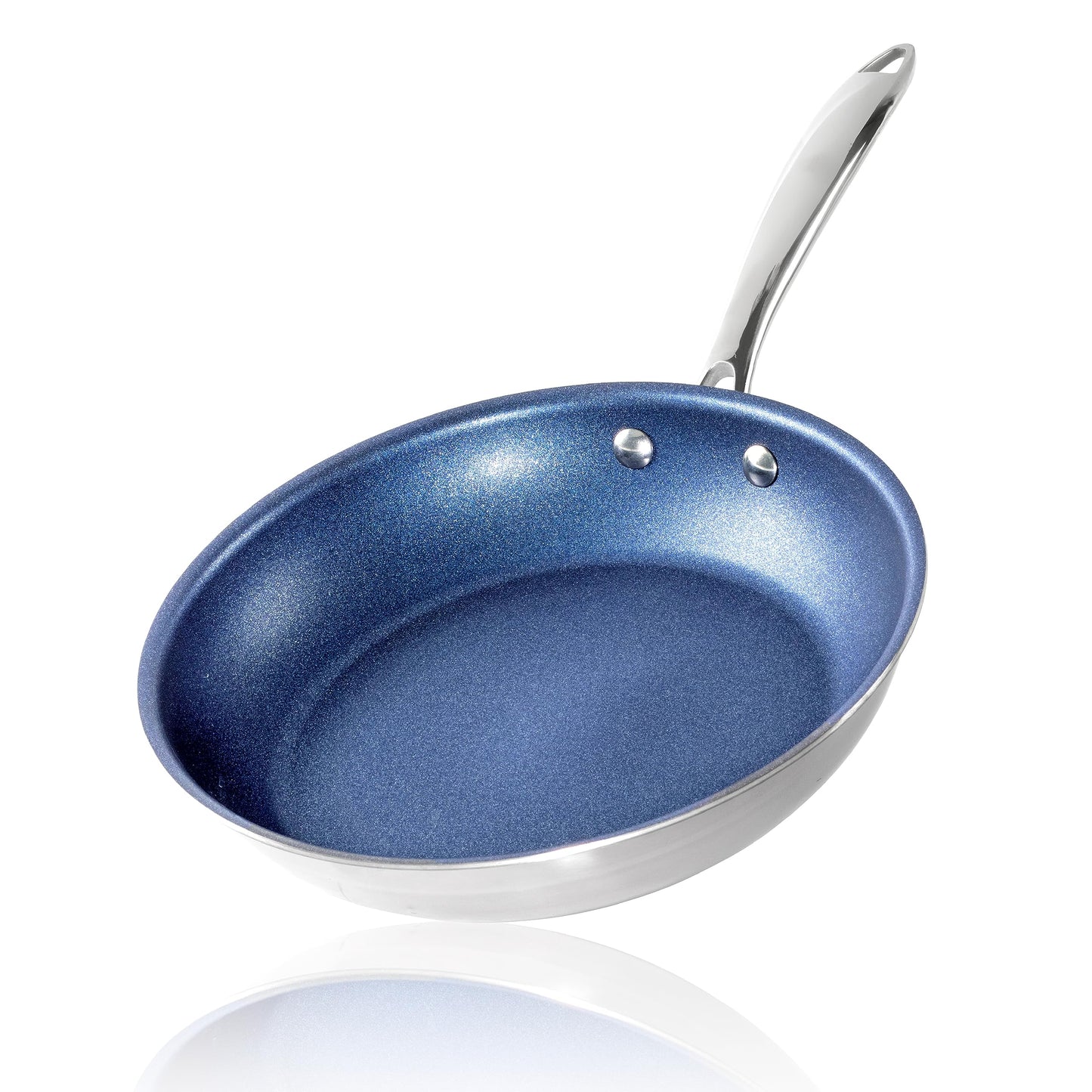 Granitestone Stainless Steel Nonstick 12" Frying Pan