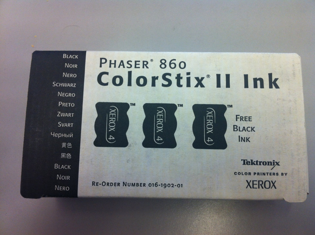 XEROX PHASER 860 COLORSTIX BLK 3PK