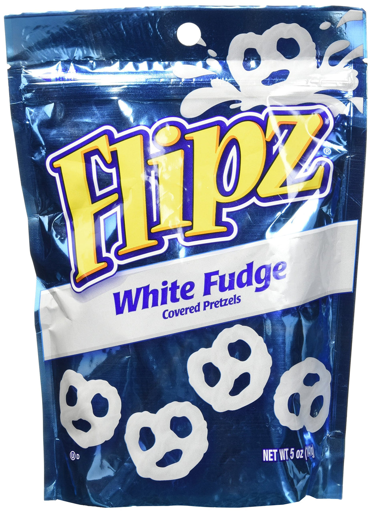 Flipz White Fudge Pretzels 5oz