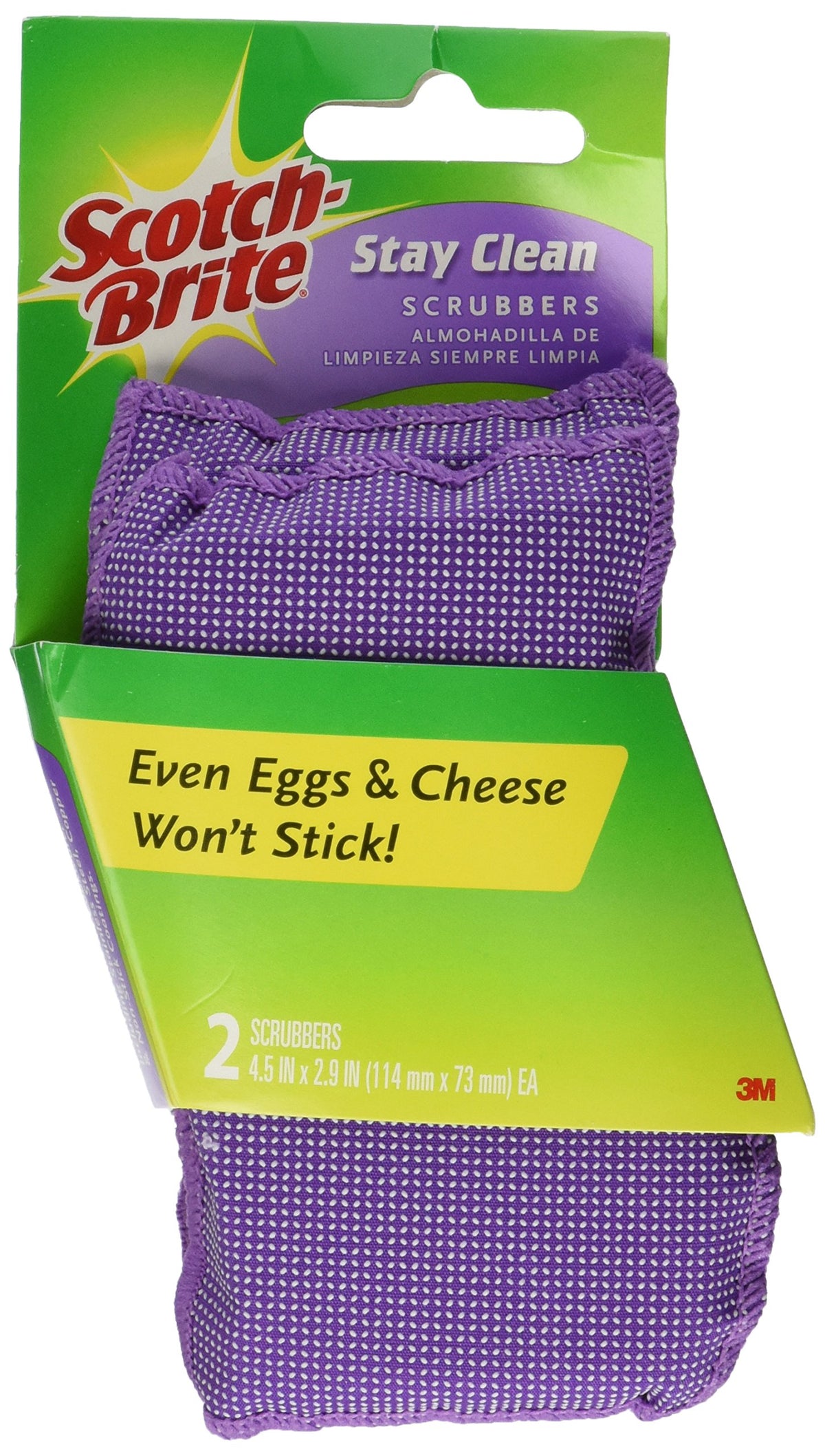 3M Scotch-Brite Clean & Rinse Scrubber 2ct