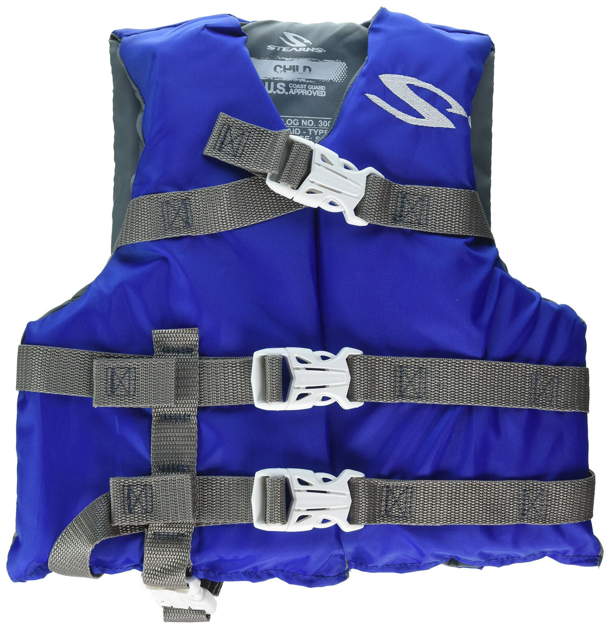 Stearns Child Classic Series Vest, 30 to 50 Lbs., Blue
