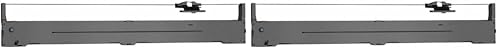 Epson S015335 Ribbon, Black (Pack of 2)