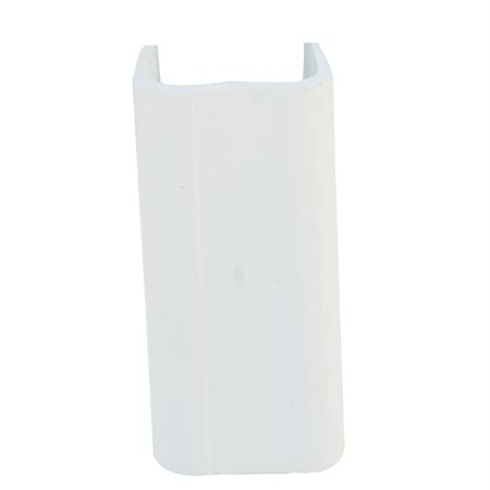 CableWholesale Cable Raceway 0.75 Inch Joint Cover White