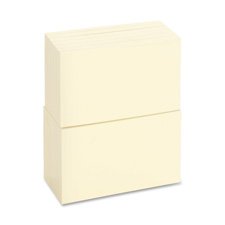 Business Source Ruled White Index Cards