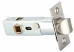 Emtek EMT 28 Degree Privacy Latch Satin Nickel