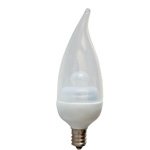 GE Blunt Tip Candelabra Bulb F10 E12