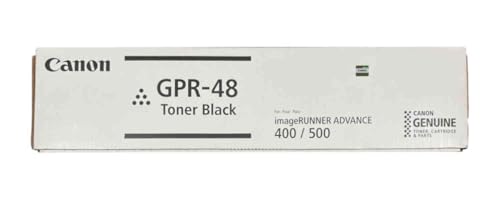 Canon GPR-48 2788B003AA imageRUNNER Advance 400 500 Toner Cartridge (Black) in Retail Packaging