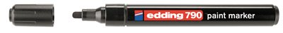 edding - Permanent Paint Marker 790 Bullet Tip Black [Office Supplies]