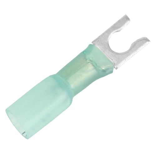 Pacer Heat Shrink Spade Terminal 16-14 AWG #8 100 Pack