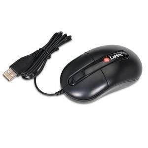 Labtec Entry Level Optical Mouse, Black