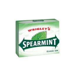 Wrigley's Spearmint Chewing Gum 15 Count