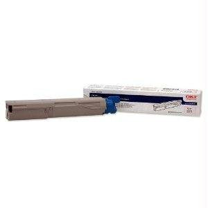 OKI 43459401 43459401 Toner (Type C8), 1000 Page-Yield, Yellow