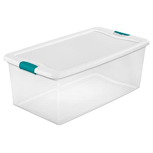 Sterilite 14998004 Latch Box 106 Qt