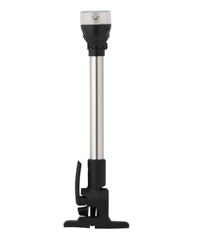 attwood Folding All-Round LED Pole Light 12" 5557-P12A7 Folding All-Round LED Pole Light 12", Silver