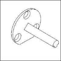 Baldwin Dummy Spindle Backplate 1.125