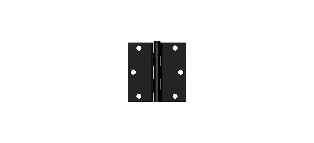Deltana S35BBU1B-R Steel Hinge 3.5x3.5