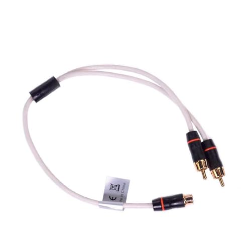 Fusion RCA Splitter 1 Female to 2 Male MS-RCAYM