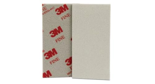 3M Performance Soft Sanding Sponge, 03088, 5-1/2 Inch x 2-3/4 Inch