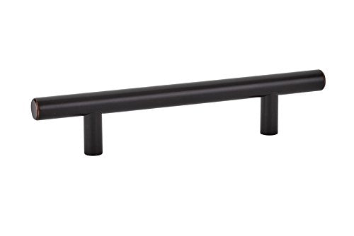 Emtek 86359US10B Brass 3.5-Inch Bar Pull