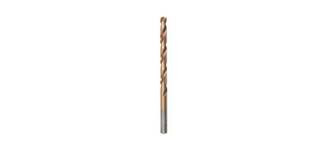 Irwin Tools 63918 Single Titanium Coated High-Speed Steel 135-Degree Split Point Drill Bit, 9/32"