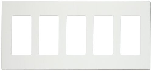 Leviton 80321-SW WH SCRLWP DEC Unique Design 5G STD Size