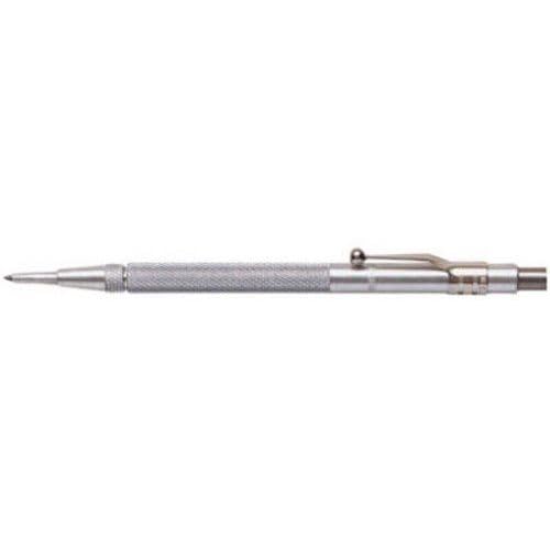 General Tools Tungsten Carbide Scribe and Magnet #88CM/2 - Marks Hardened Steel, Stainless Steel, Ceramics, Glass, Hard Plastic and Wood - 6 Replacement Tips Included, 2 Pack