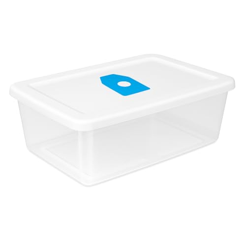 STERILITE 12 Qt Storage Box-Wh