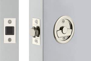 Emtek Tubular Pocket Door Round Privacy US14
