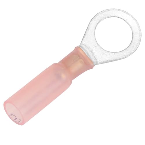 Pacer Heat Shrink Ring Terminal 22-18 AWG [TE18-56R-25]