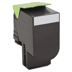 Lexmark 80C1XK0 OEM Toner - (801XK) CX510e CX510dhe CX510dthe Extra High Yield Black Return Program Toner (8000 Yield) OEM