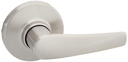 Kwikset Delta Passage Door Lever Satin Nickel
