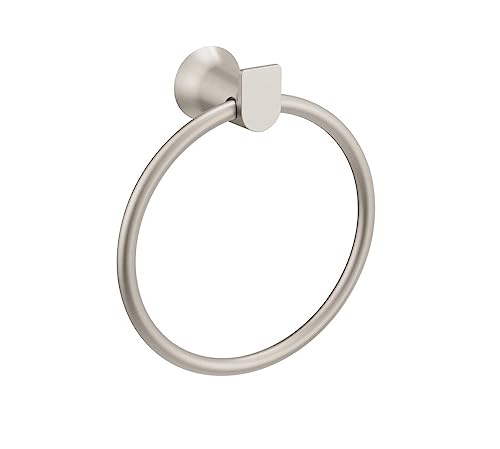 Moen Genta Towel Ring BH3686BN 6 Inch Brushed Nickel
