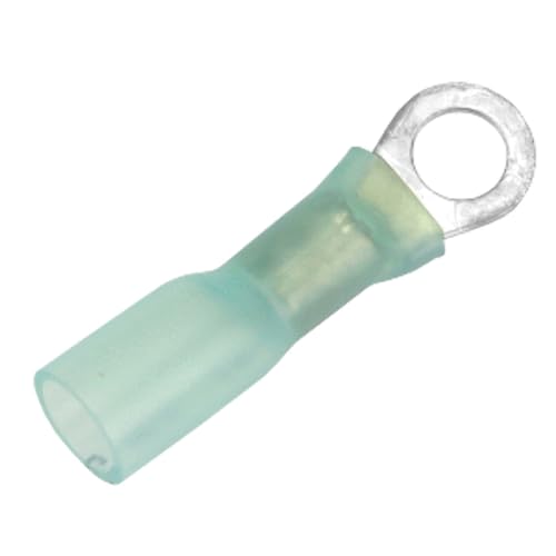 Pacer Heat Shrink Ring Terminal #10 Stud 25-Pack TE14-10R-25