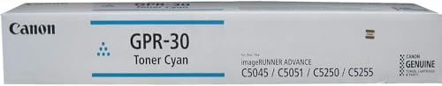 Canon Toner 2793B003 38000pages Cyan Laser Toner Cartridge – Laser Toner and Laser Toner (Cyan, Canon ImageRunner Advance C5045, C5051, 1 Piece,) Laser Toner, 38000 Pages; Laser (S)