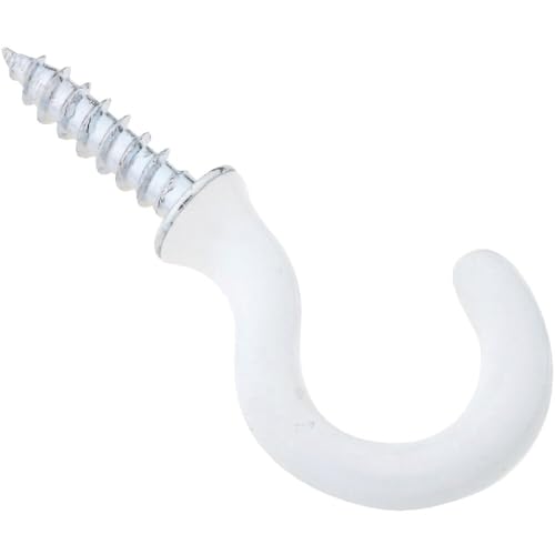 National Hardware Cup Hook Wht
