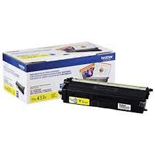 Brother TN433Y High Yield Yellow Toner Cartridge