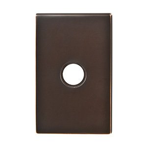 Emtek 2463 Illuminated Door Bell, Flat Black