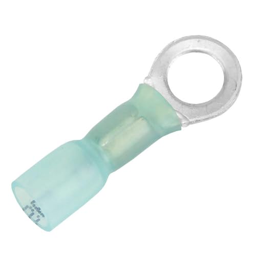 Pacer TE14-14R-100 Heat Shrink Ring Terminal 1/4"