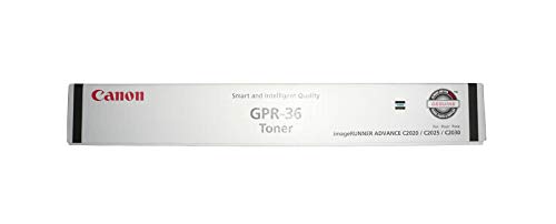 Canon 3782B003AA Gpr-36 Black Toner Cartridge for Use in Ir Advance C2020 C2030 Estimated Y