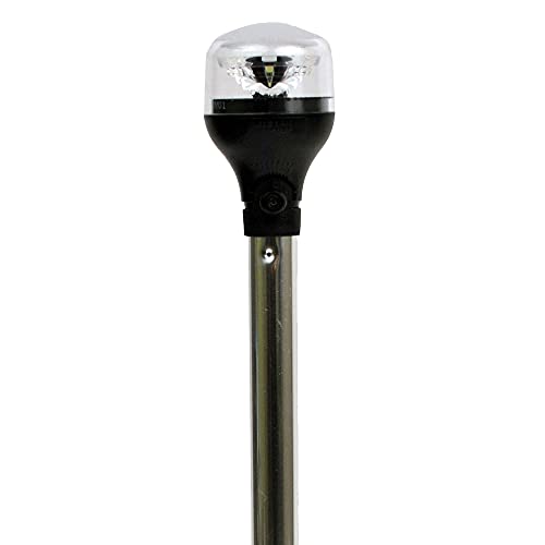 Attwood LightArmor 12" LED Fold-Down Light 5557-PV20-7