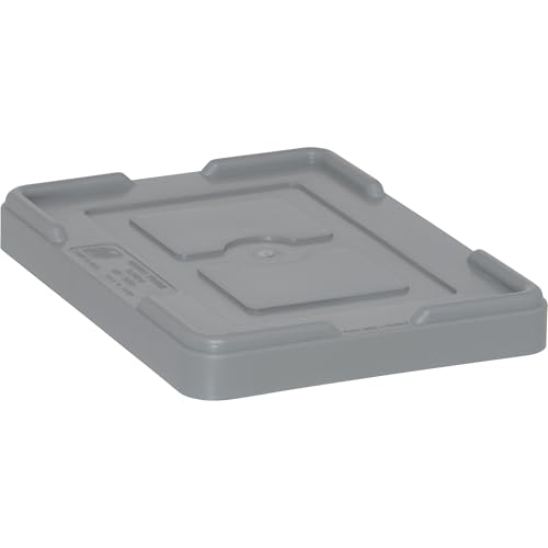 Quantum Storage Systems Quantum Lid COV91000 for Plastic Dividable Grid Container, 10-7/8'L x 8-1/4'W, Gray, Lot of 10